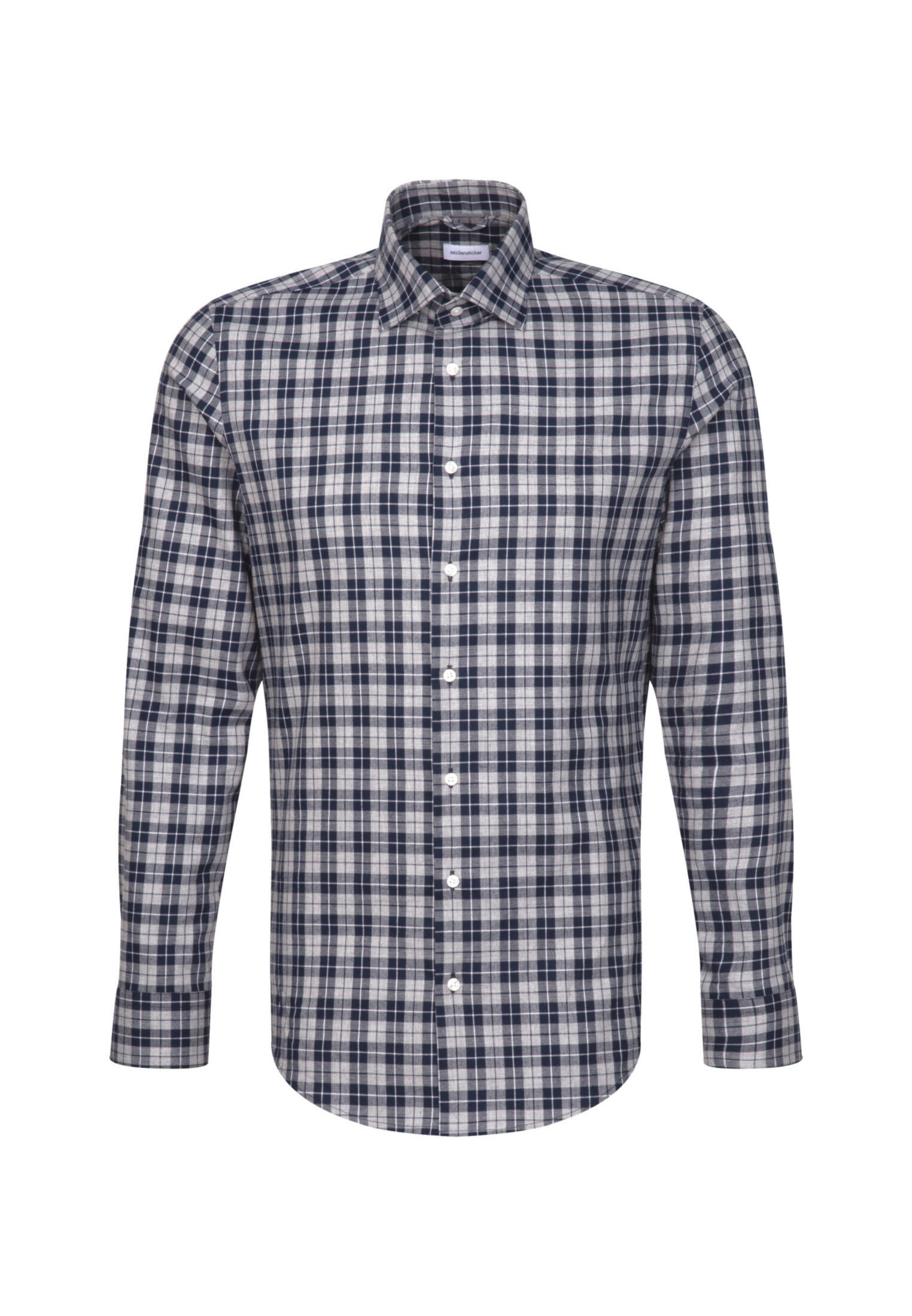 Seidensticker| Herren Flanellhemd Slim