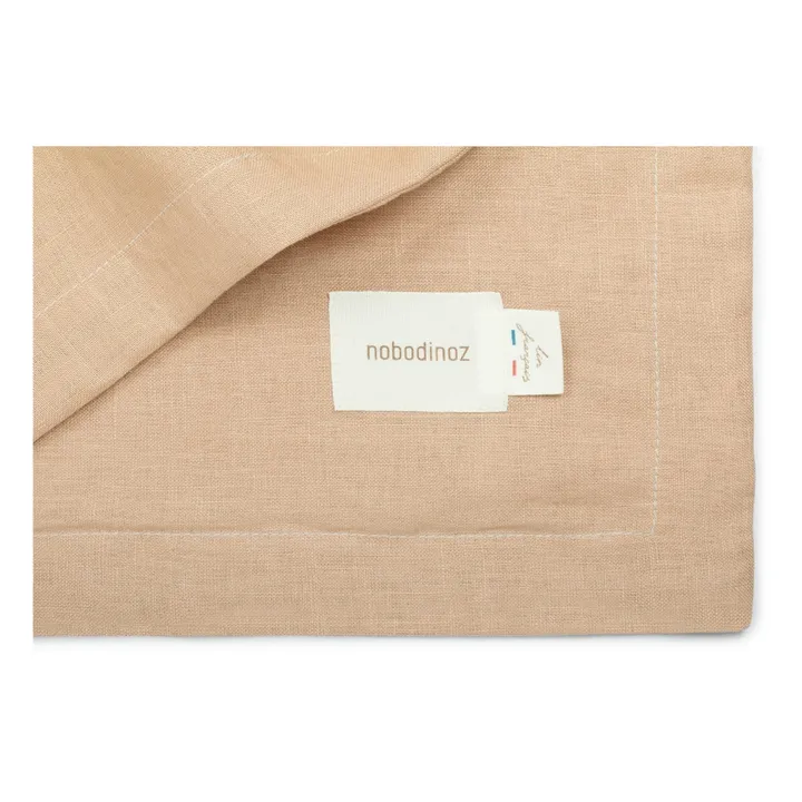 Nobodinoz Couverture légère - Lin Français | Sable