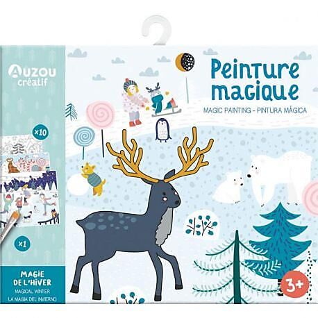 CARTOTHEQUE - MAGIE DE L'HIVER - PEINTURE MAGIQUE