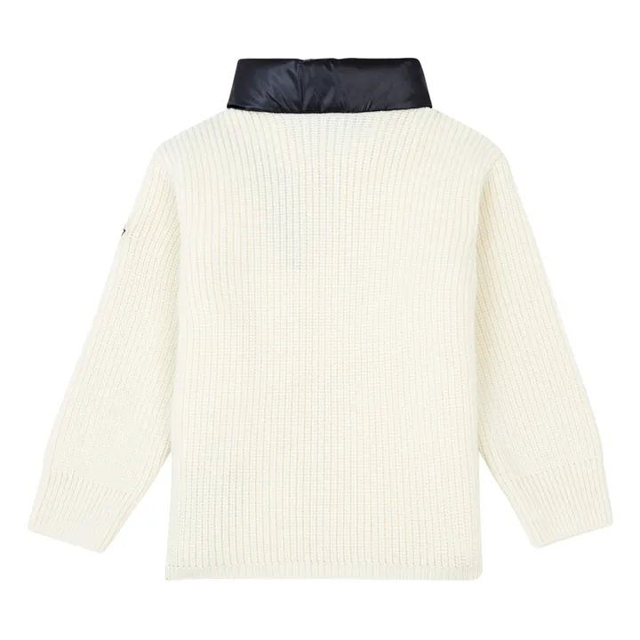 Moncler Cardigan Matelassé | Blanc