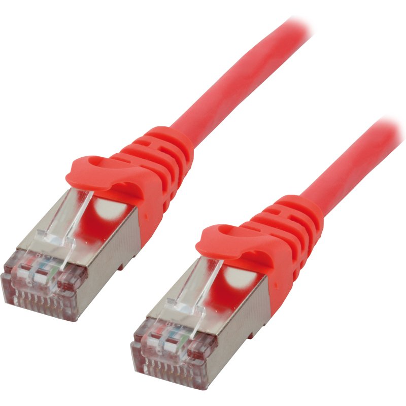 MCL IC5L99A0007SH3R câble de réseau Rouge 3 m Cat7 S/FTP (S-STP)