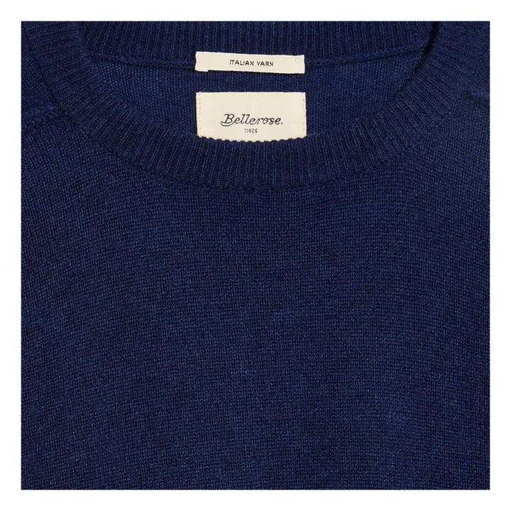 Bellerose Pull Alithe Cachemire Recyclé | Bleu marine