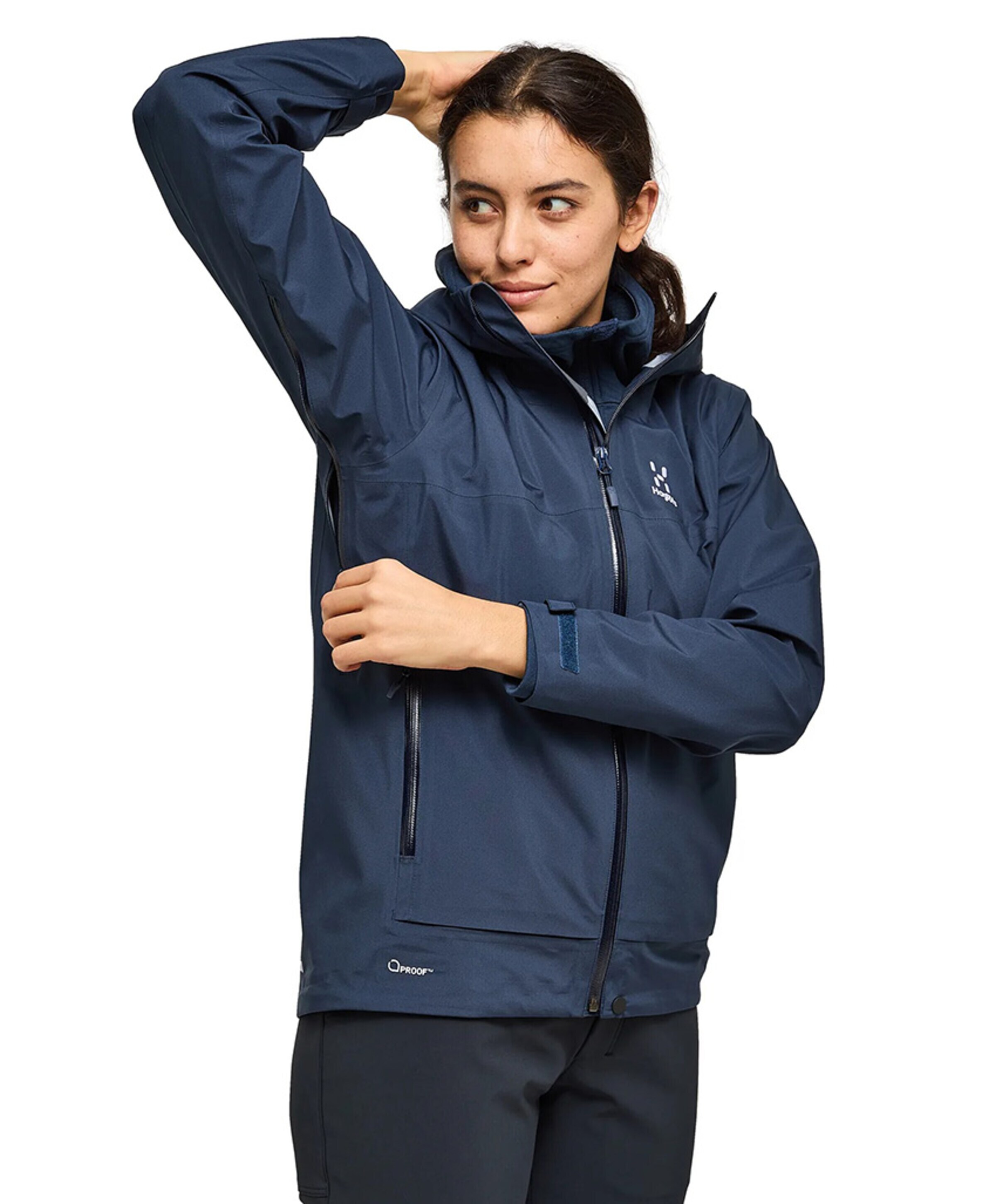 Haglöfs Dames jas blauw