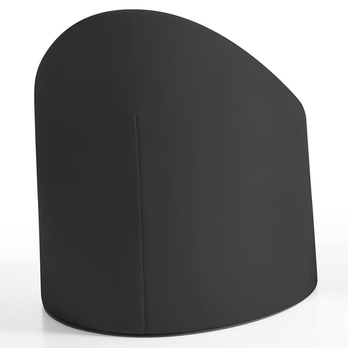 Serralunga Fauteuil Bay Design par Raffaella Mangiarotti anthracite - 65x70x65 cm