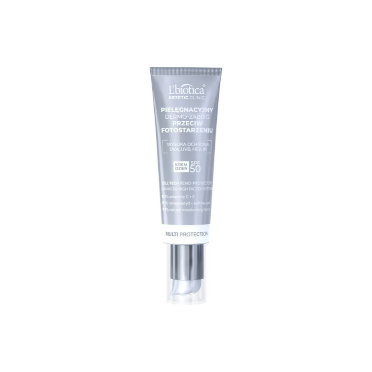 L'biotica Multi Protection huidverzorging Dermo -behandeling Gezichtscrème SPF50 tegen fotoveroudering 35 ml