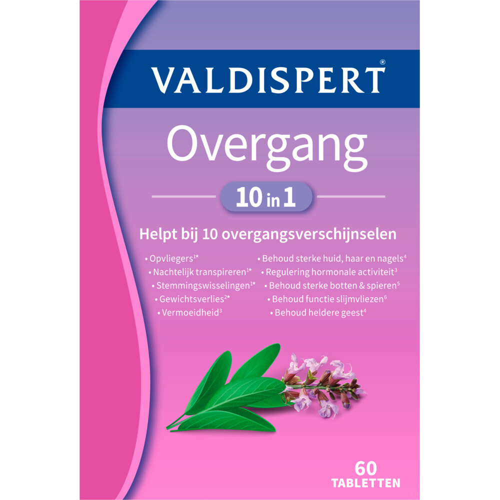 Valdispert Overgang 10 in 160 tabletten