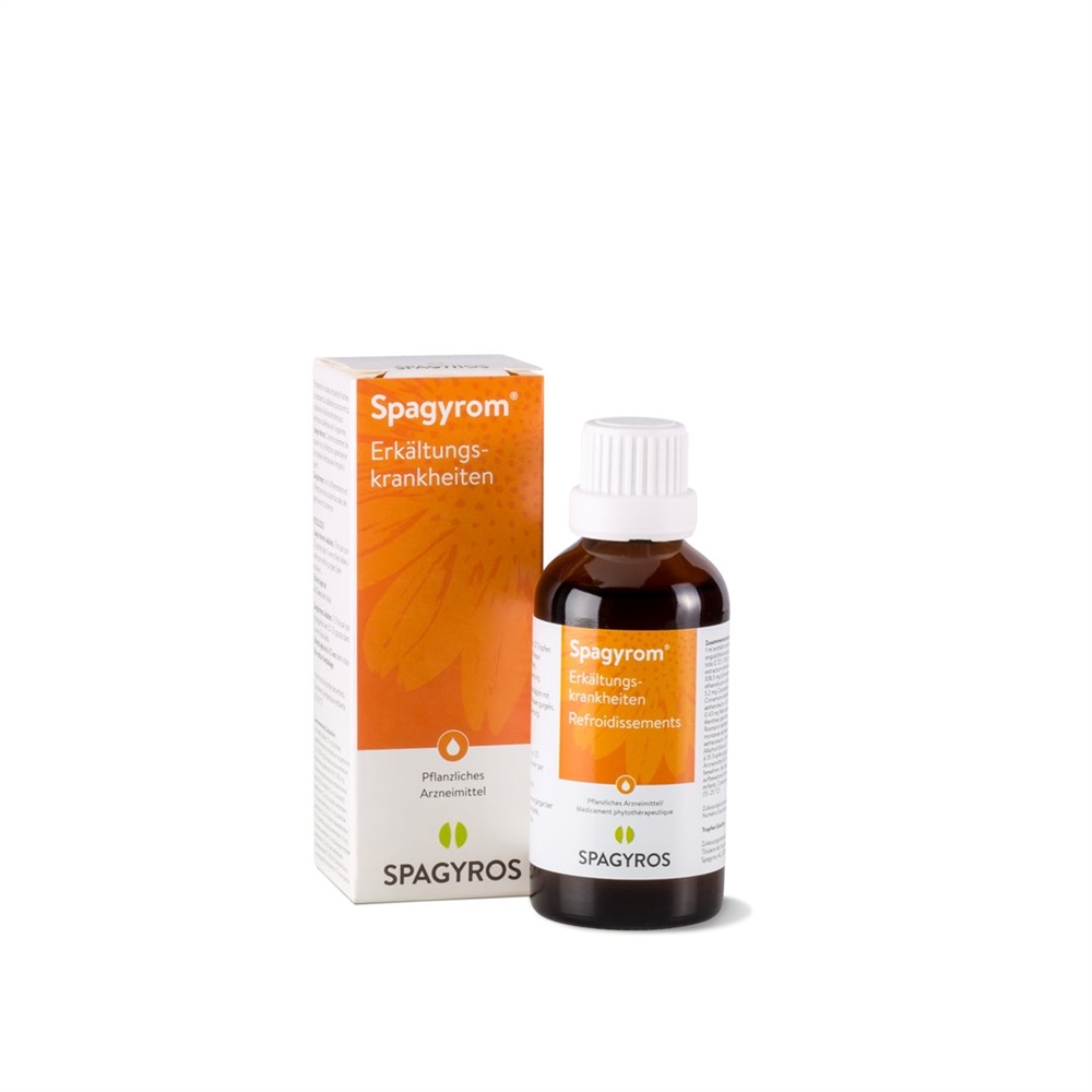 SPAGYROM Erkältungskrankheiten<br>50 ml, Flasche, Tropfen zum Einnehmen, Flüssigkeit