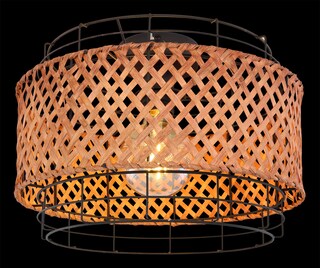 GLOBO Retrofit Deckenlampe GINA 35 cm