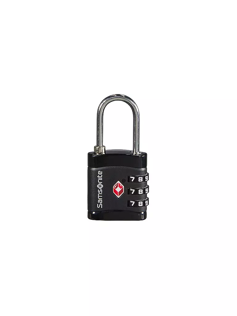 SAMSONITE Schloss Combilock 3 Dial TSA Light Black schwarz