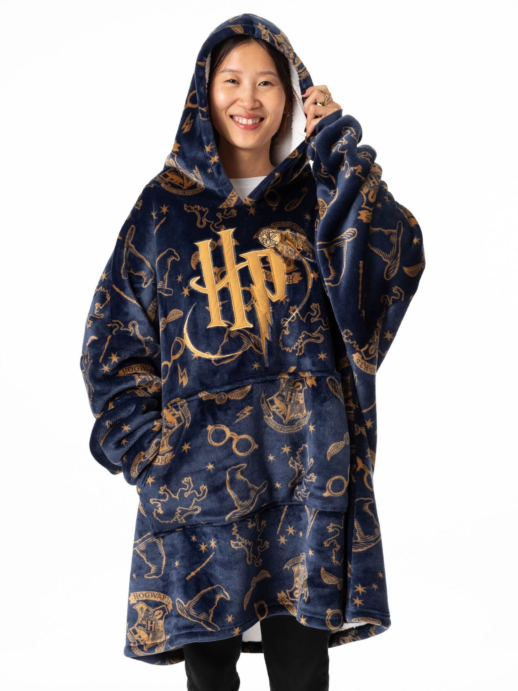 Vanilla Underground Womens Harry Potter Blanket Hoodie