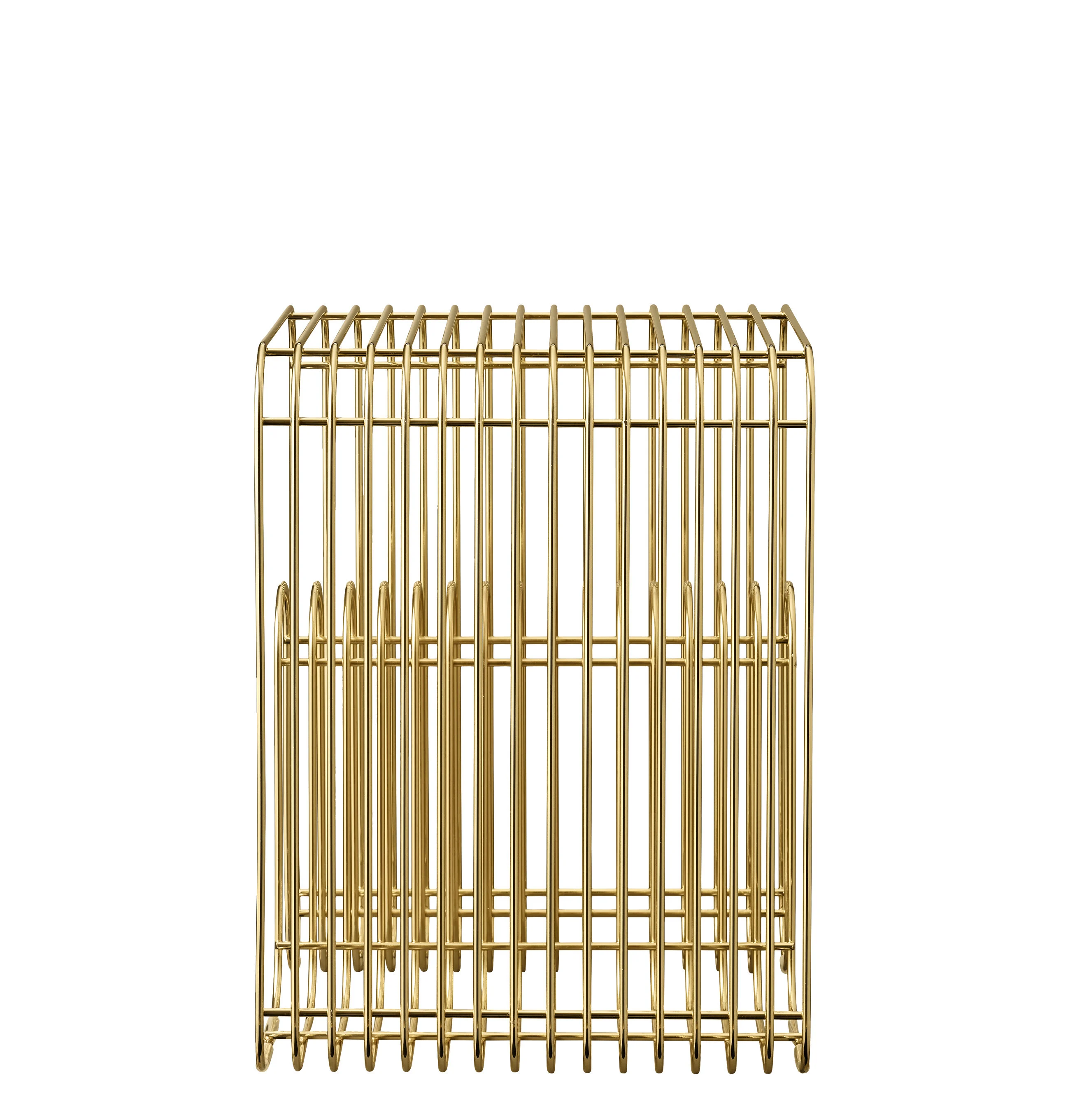 CURVA - Table d'appoint métal | Doré