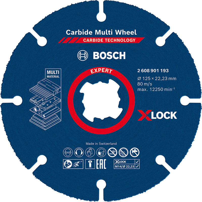 Bosch EXPERT Multi Wheel 125mm X-Lock