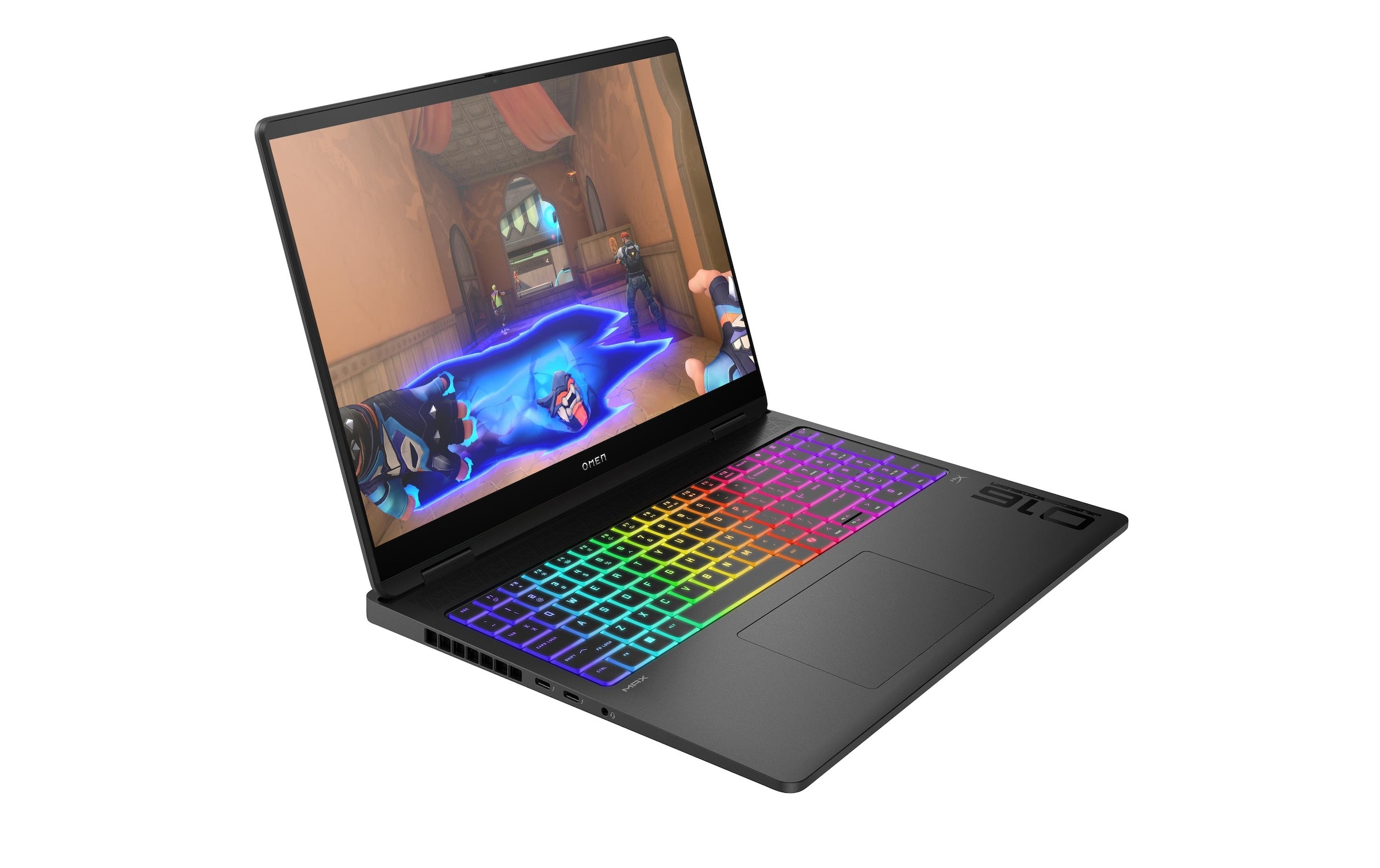 HP Notebook »OMEN MAX 16-ah0958nz« 40,64 cm / 16 ″ Intel Core Ultra 9 GeForce RTX eingebauter Lautsprecher, eingebautes Mikrofon, Webcam