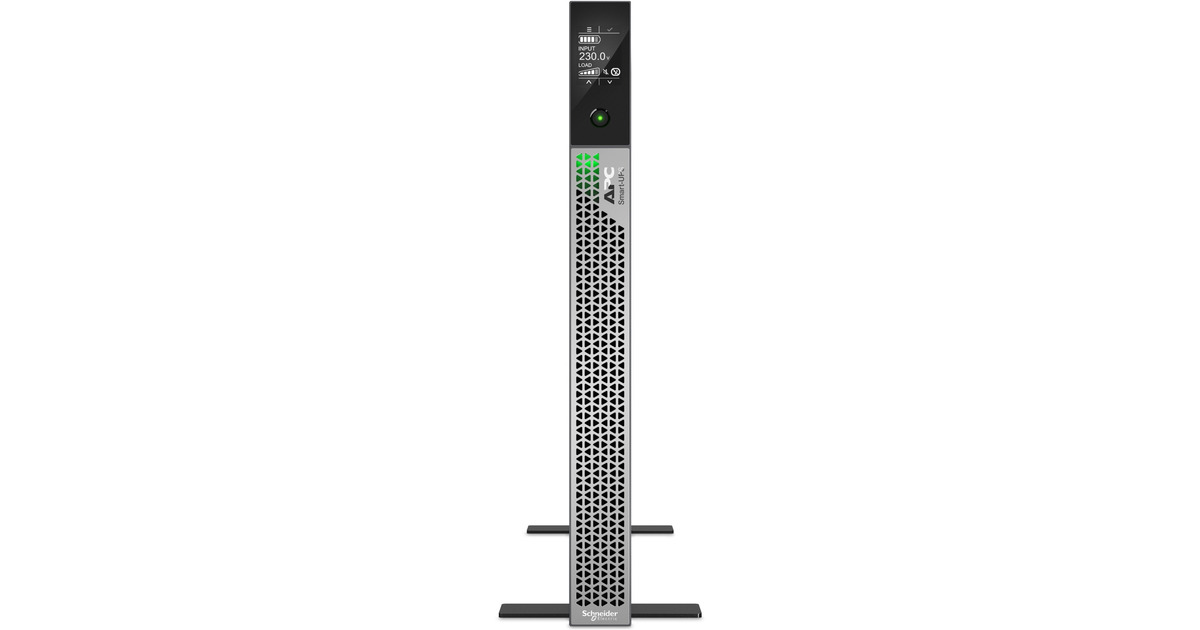 APCSmart-UPS Ultra On-Line 2200VA Li-ion SRTL2KRM1UIC ups  (Donkergrijs/zilver, 2200 W, 1U, 3x C13 + 2x C19, SmartConnect, verlengde runtime, met rail-kit)