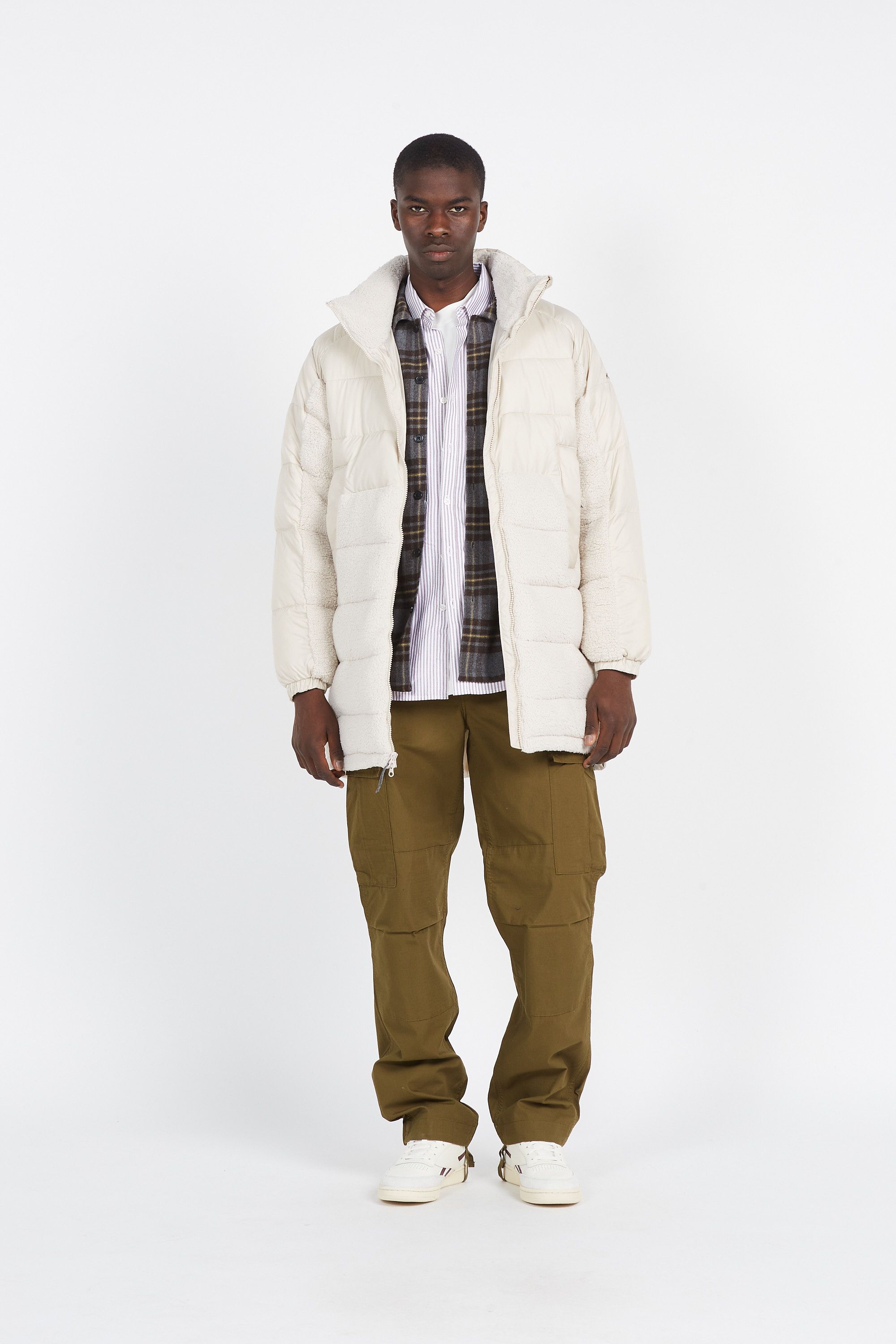 FARAH Chemise TORINO LS CHECK Gris