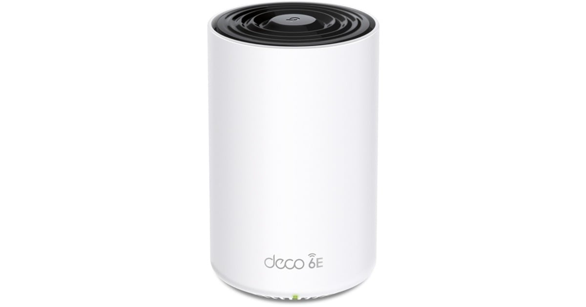 TP-LinkDECO XE75 1-pack mesh router  (Wit, Wifi 6E)