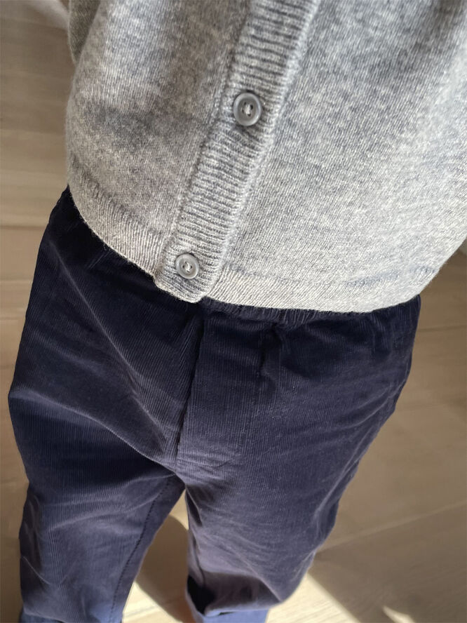 Magasin du Nord Collection Etna 1 baby pants GOTS Navy blazer