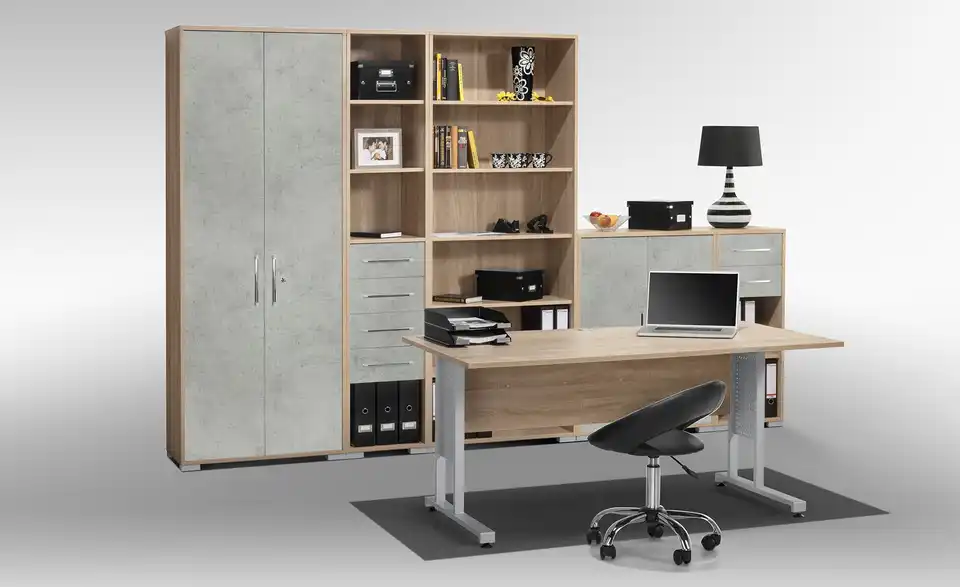Aktenregal 214,5 cm 80 cm Eiche Sonoma (Nachbildung)