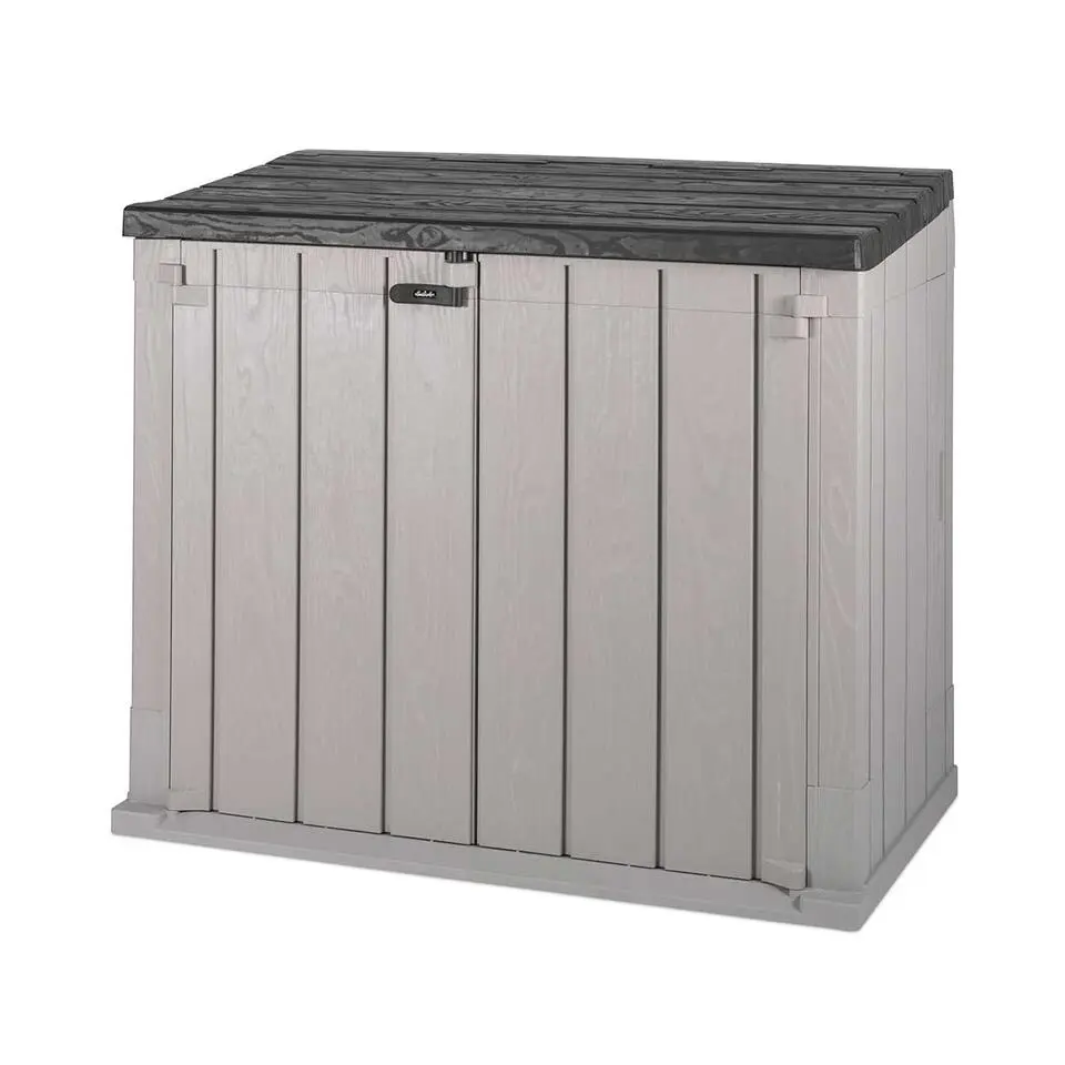 Toomax Stora way opbergbox 842 liter - taupe donker grijs