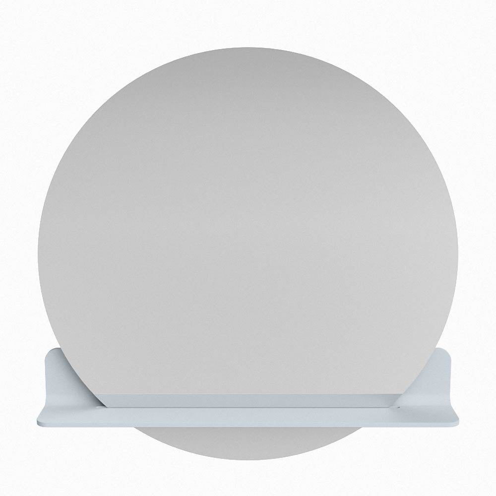 Mondiaz Spot spiegel rond Ø80cm met planchet clay