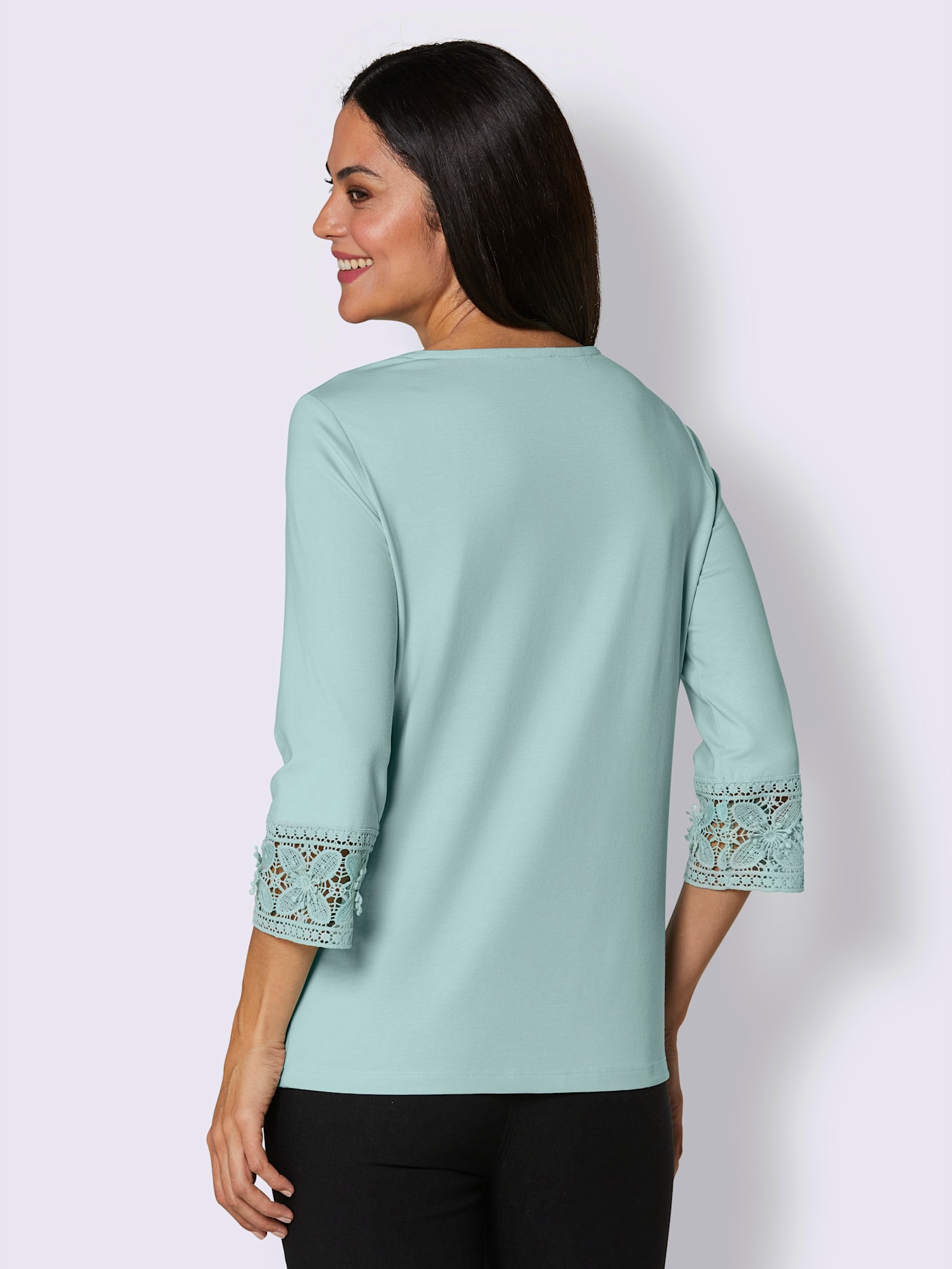 T-shirt en modal et coton 48% modal