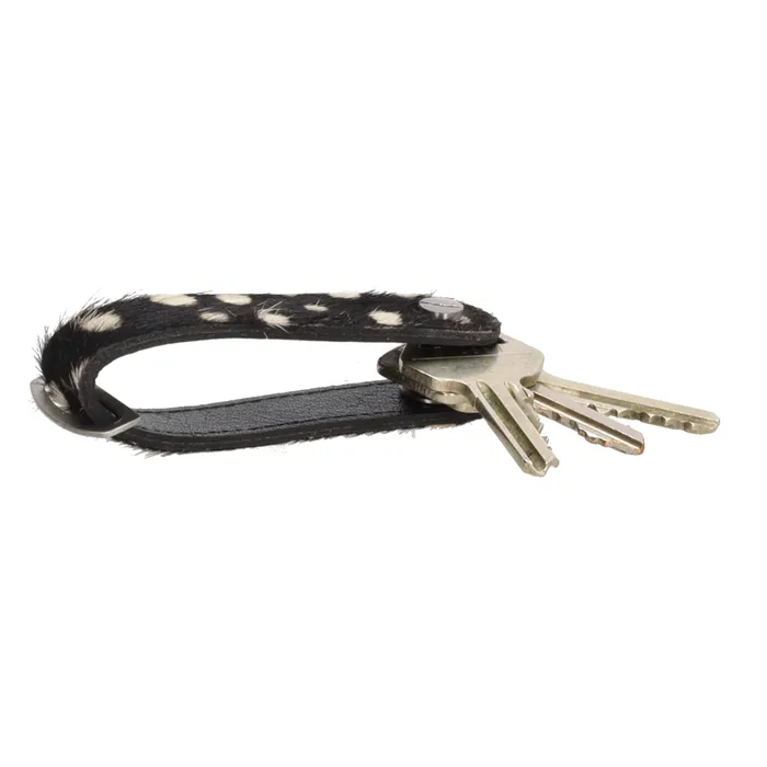 Hide & Stitches Wallowa Safety Wallet Jachtluipaard Zwart Wit