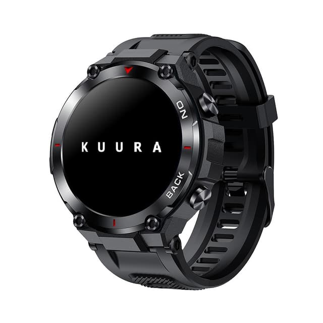 Kuura Smartwatch Sport S5 GPS V3, Sort
