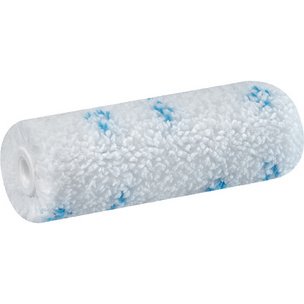 Rouleau petites surfaces MICROSTAR, 100mm, blanc/bleu