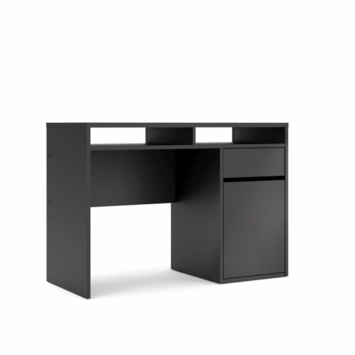 Bureau Eline met kast zwart