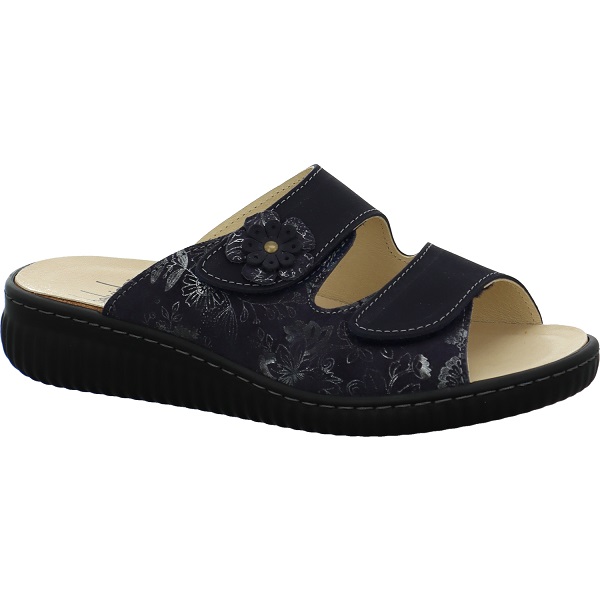 Garden/Nubuk/Garden/Nubuk (6800.1/Wechselfussbett 9909) /0101 schwarz/schwarz