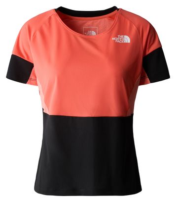 T-shirt Femme The North Face Bolt Tech Orange/Noir