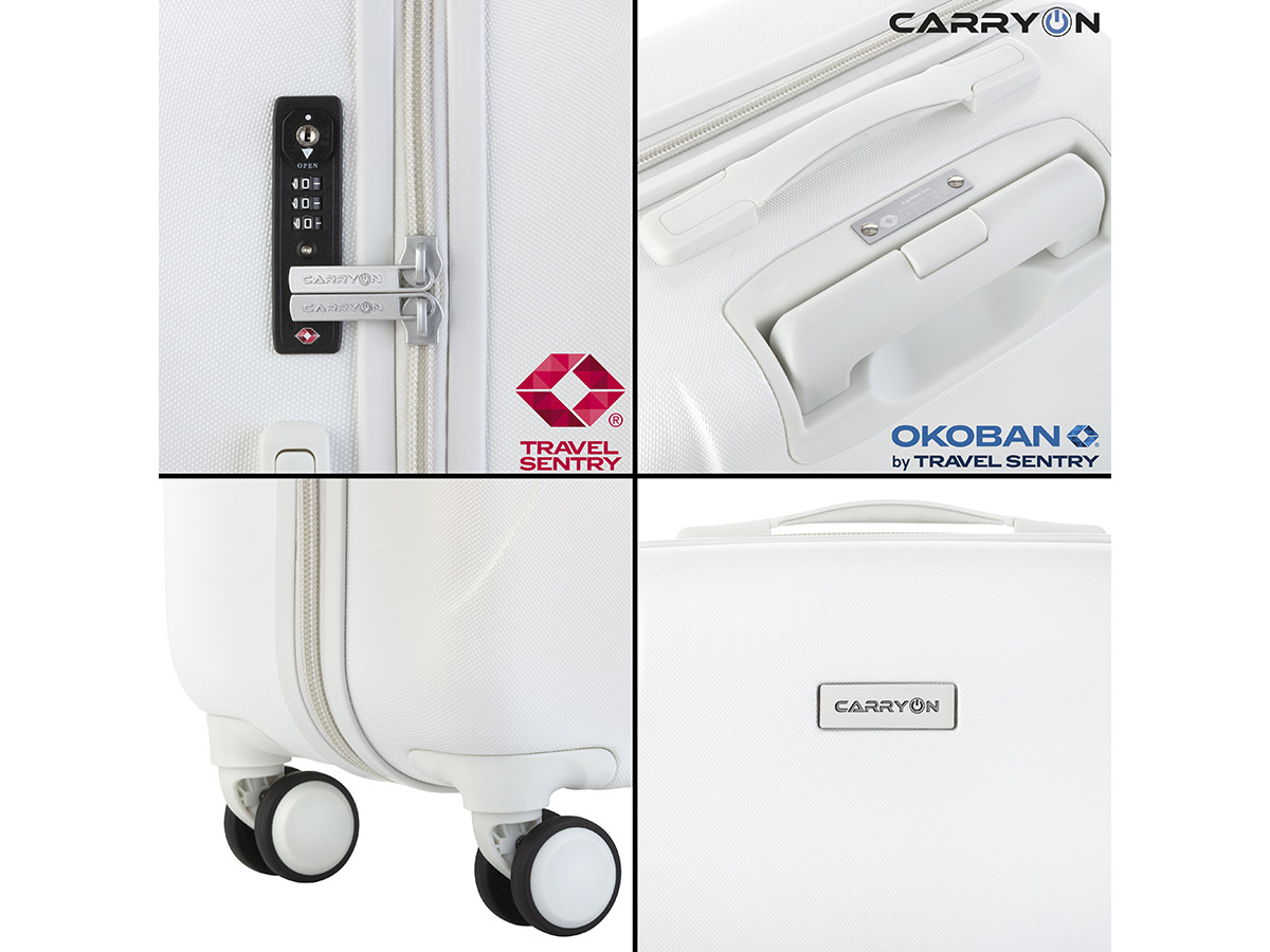 CarryOn Skyhopper 55 cm reiskoffer - White