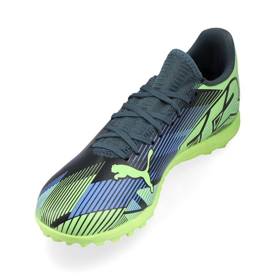 PUMA Future 7 Play TT Lights Out - Gray Skies/Violet/Fizzy Apple/Blanc