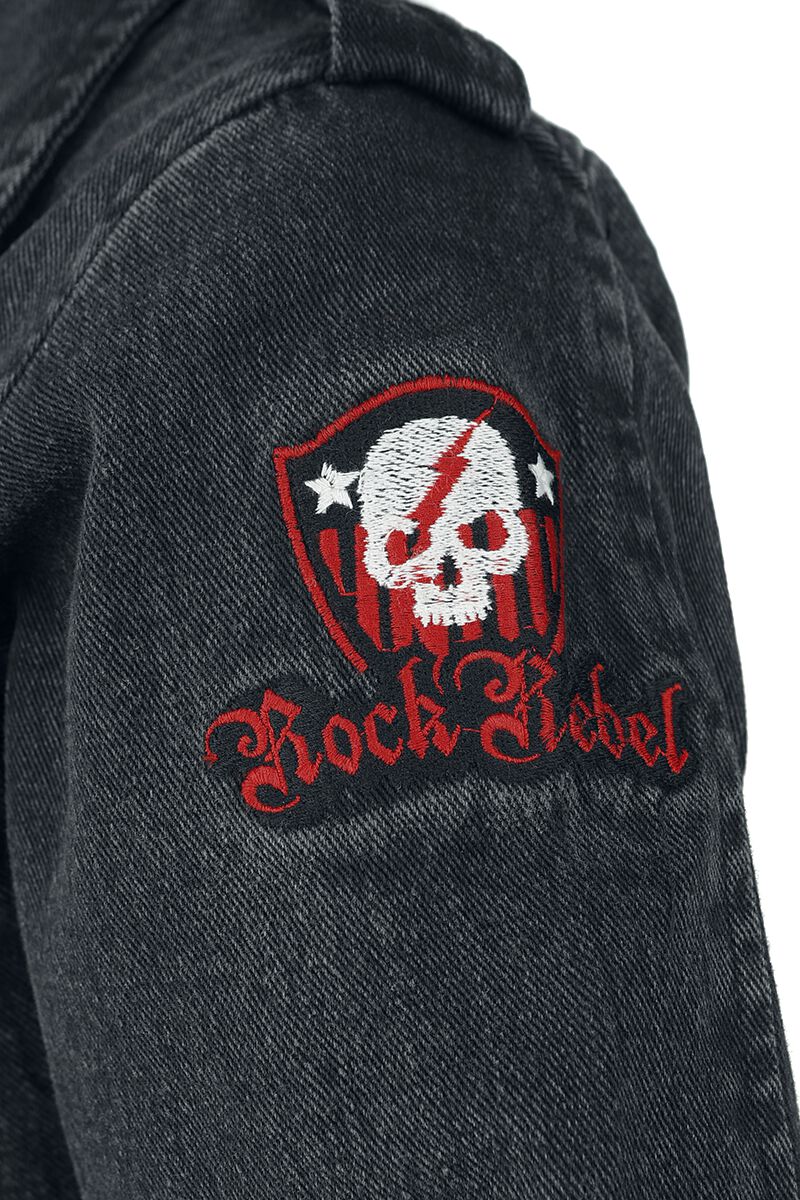 Veste en Jean Motard | Rock Rebel by EMP Veste en Jean