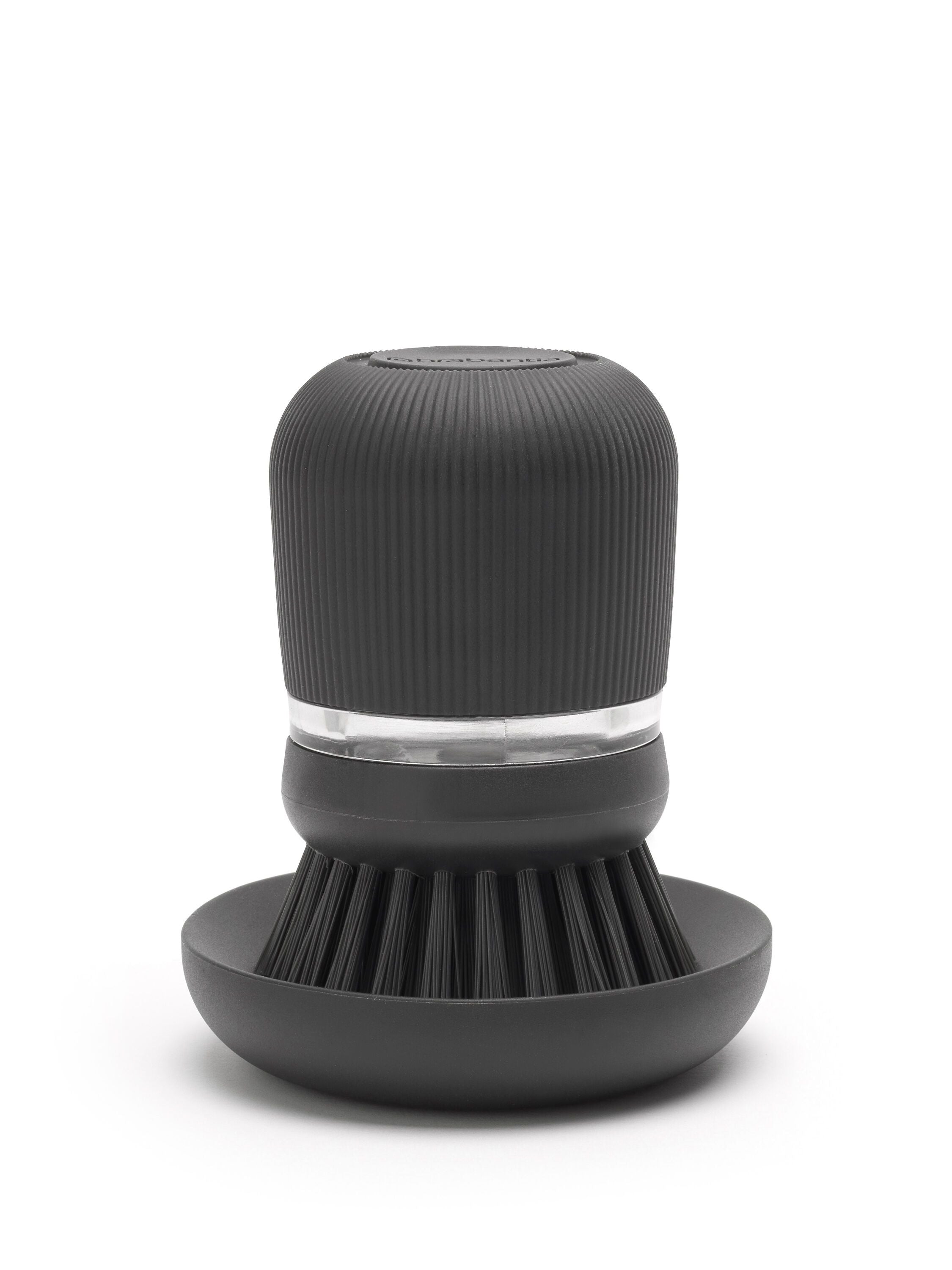 brabantia SINKSIDE Spülbürste und Seifenspender - Dunkelgrau / H: 10.5 cm