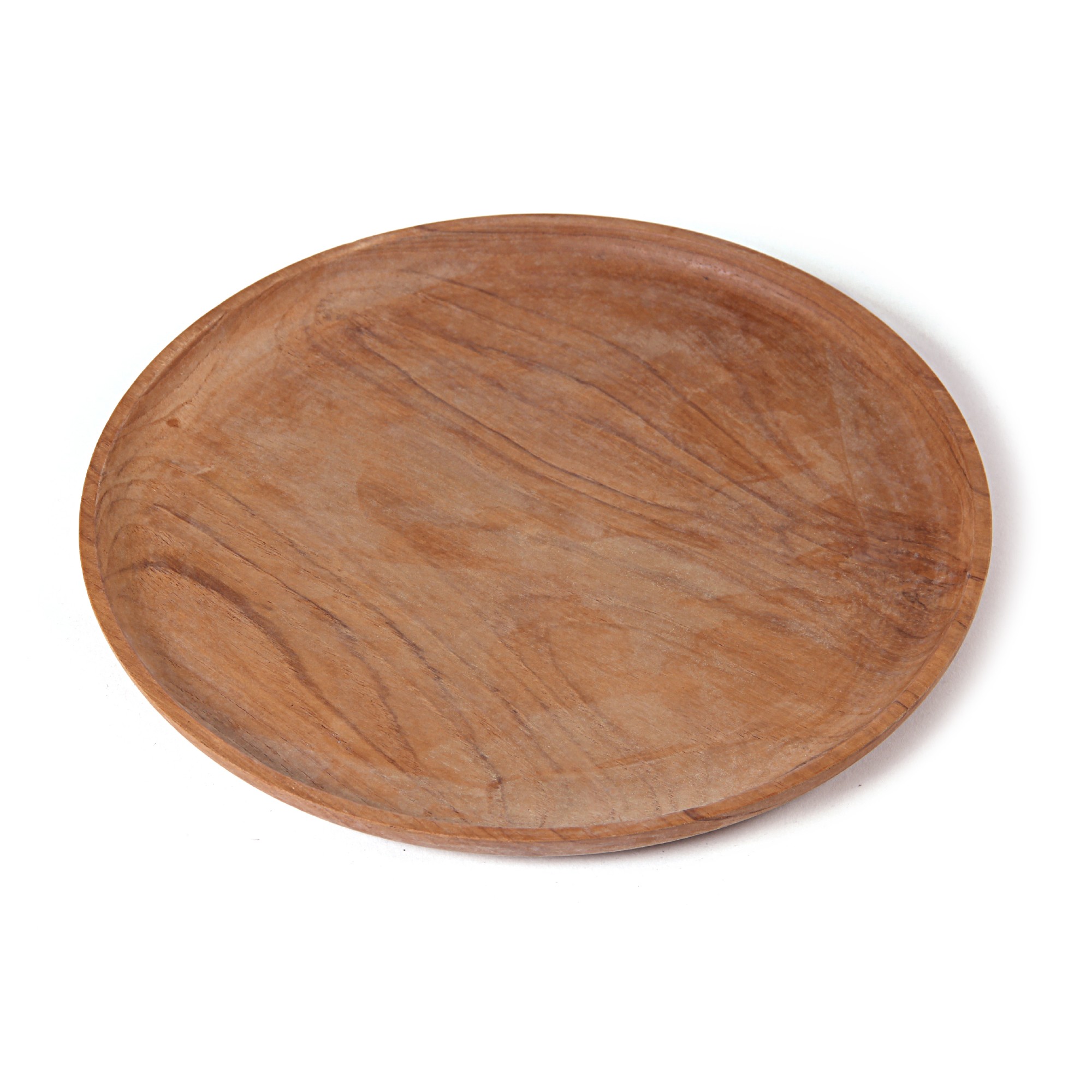 Tablett Teak, natur, Ø 29 cm, H 2 cm zu 19,50
