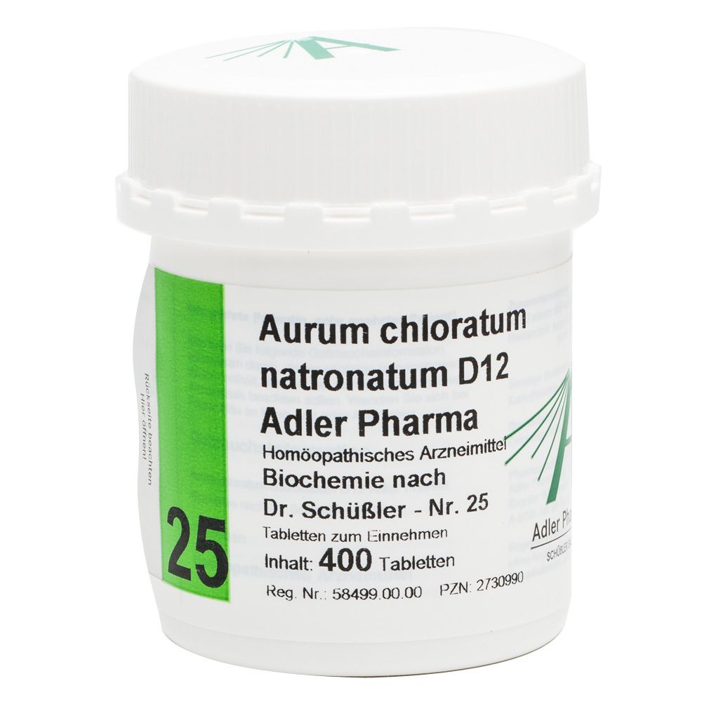 Adler Pharma Aurum chloratum D12 Biochemie nach Dr. Schüßler Nr. 25