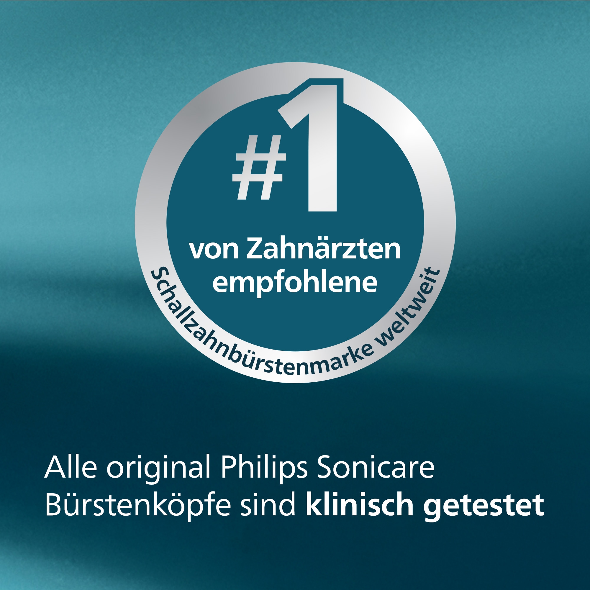 Philips Sonicare Aufsteckbürsten »S Sensitive« für empfindliche Zähne und Zahnfleisch, für jedes Sonicare Handstück