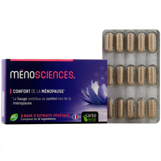 Ménosciences Confort de la Ménopause - Santé Verte