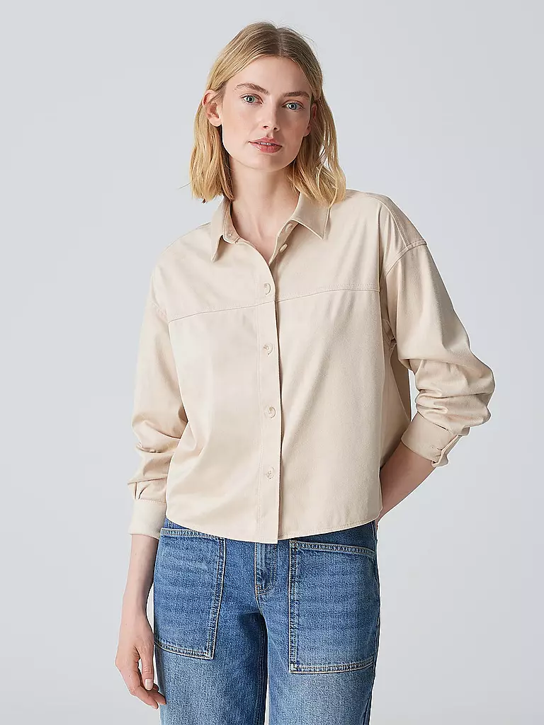 OPUS Overshirt FONTEGA beige