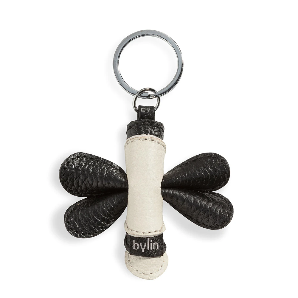 Honey Bee Structure Leather White / Black Edge