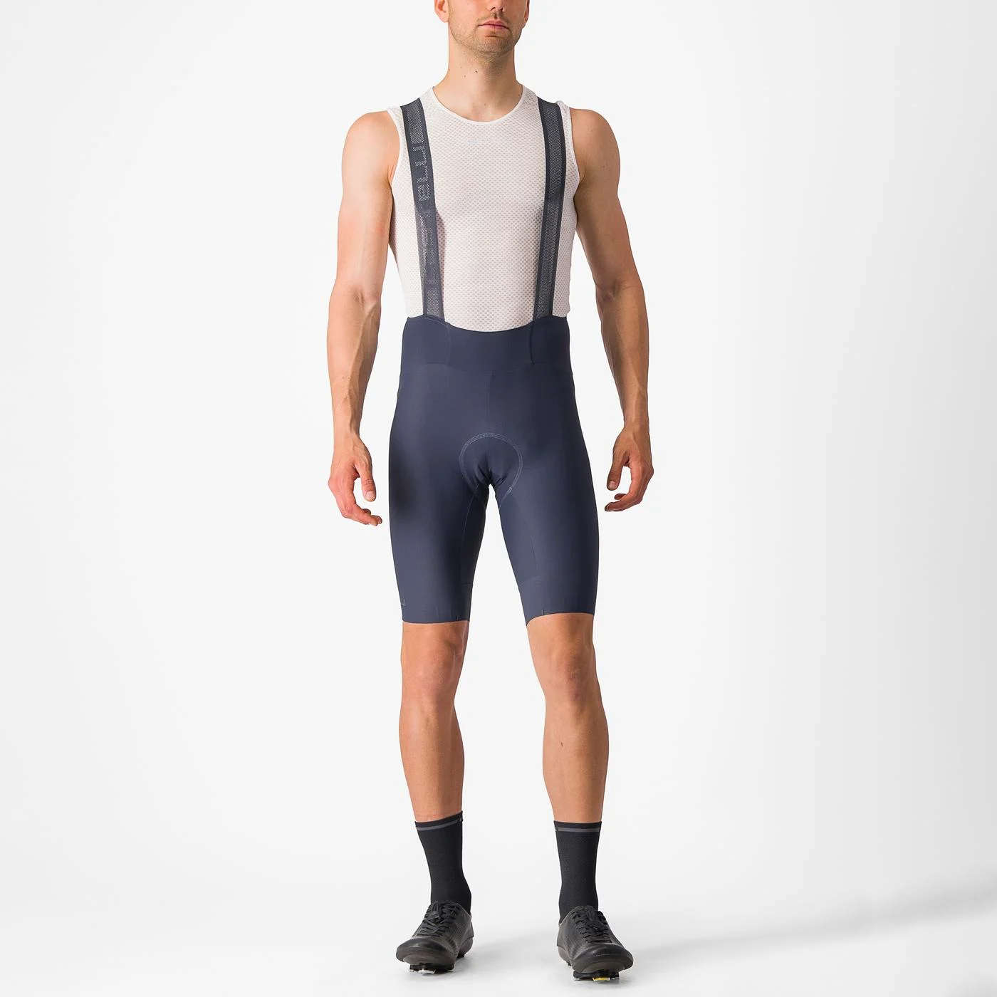 Castelli Espresso Bibshorts i Twilight Blue