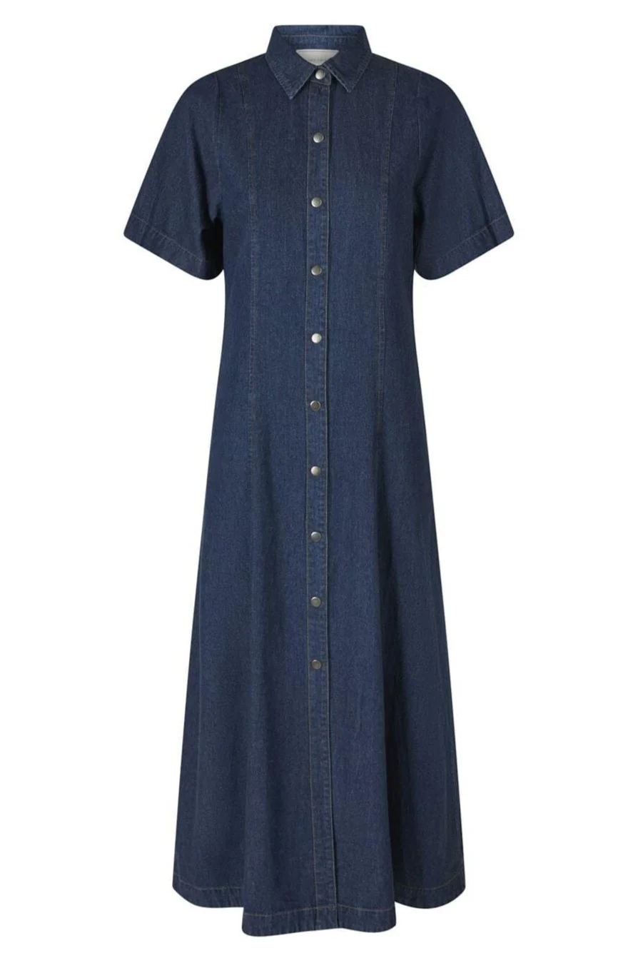 Neo Noir Balli Denim Dress