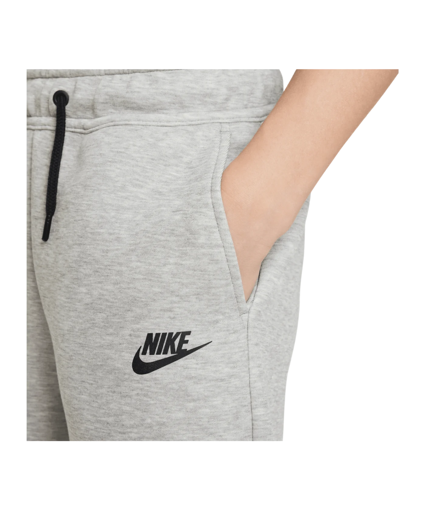 Nike Tech Fleece Short Kids Grau Schwarz F063
