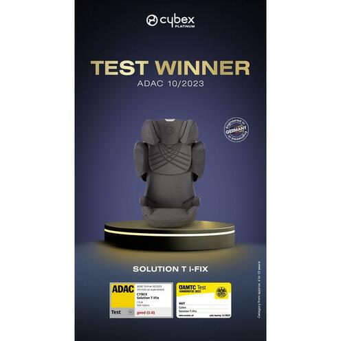 Siège Auto GR 2/3 Solution T I-Fix Mirage Grey - CYBEX