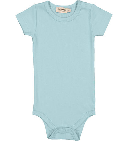 MarMar Body k/ä - Rib - Modal - Plain - Himmlische Blue