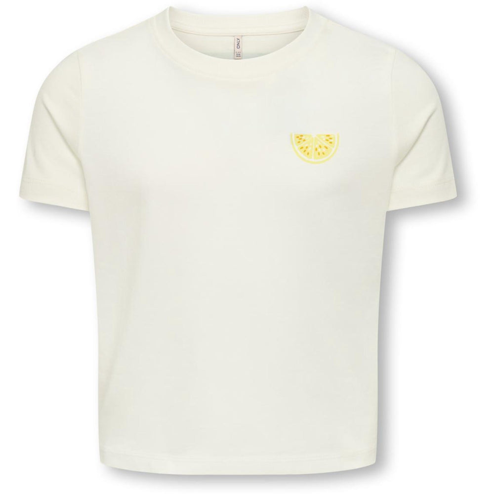 Køb kids ONLY Cloud Dancer Lemon Kogannbel-Sun Life S/S Kort Tee Cs Jrs