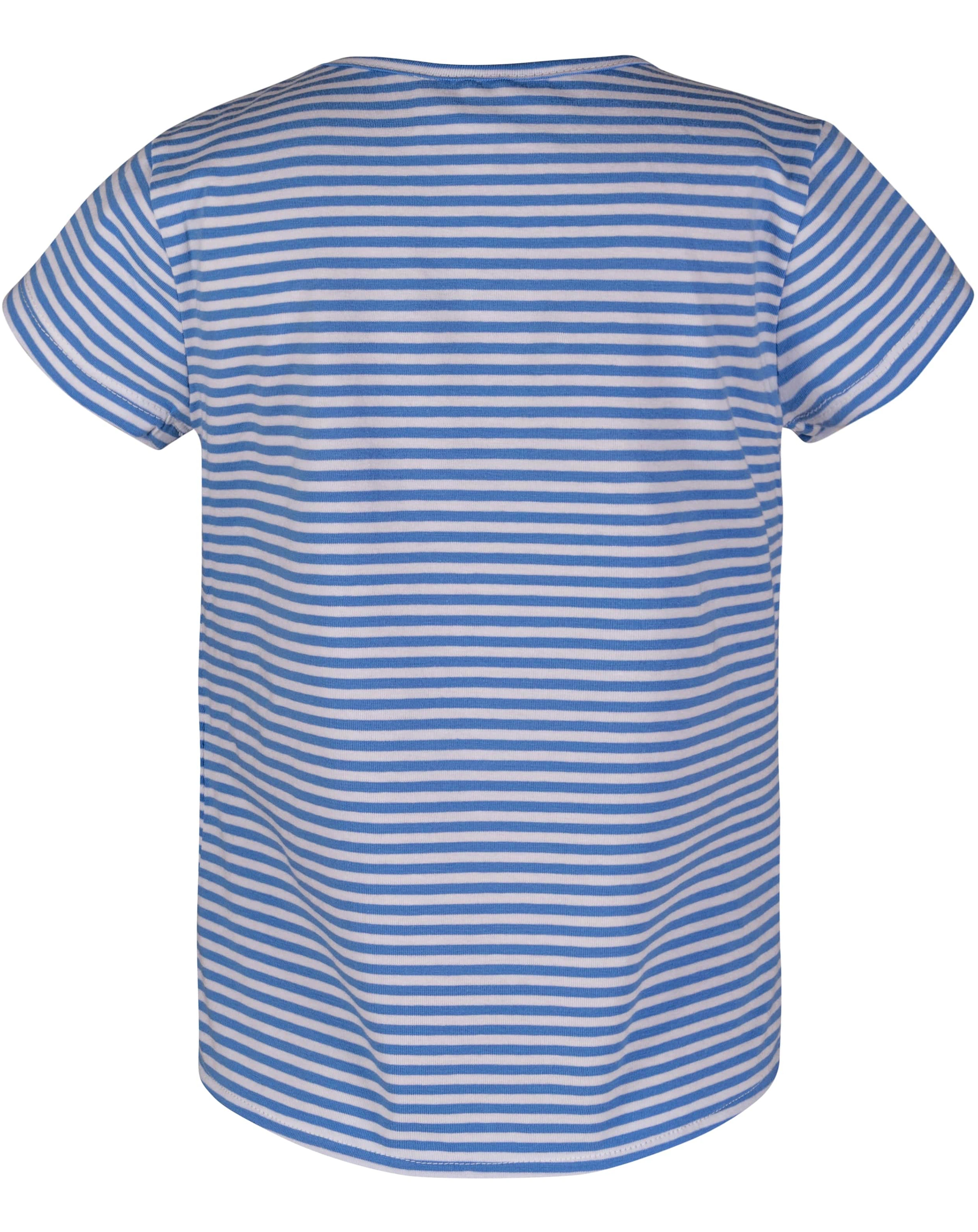 T-Shirt AHOI gestreift in jeans blue
