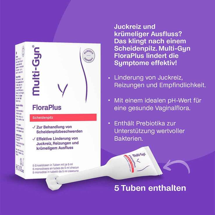 Multi-Gyn® FloraPlus Gel, 5X5 ml