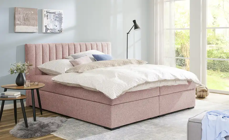 Boxbett Diablo Pfirsich H3 Bonnellfederkern